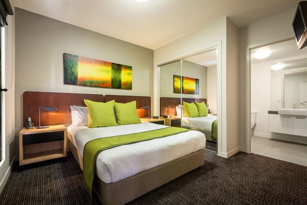 Quest Docklands Apart otel Melbourne Oda fotoğraf