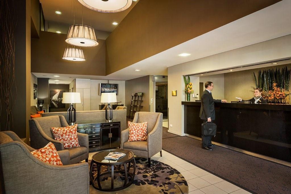 Quest Docklands Apart otel Melbourne İç mekan fotoğraf