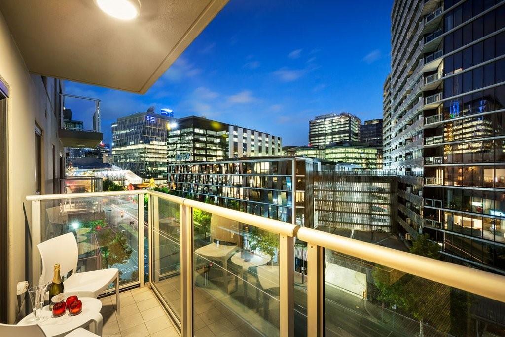 Quest Docklands Apart otel Melbourne Oda fotoğraf
