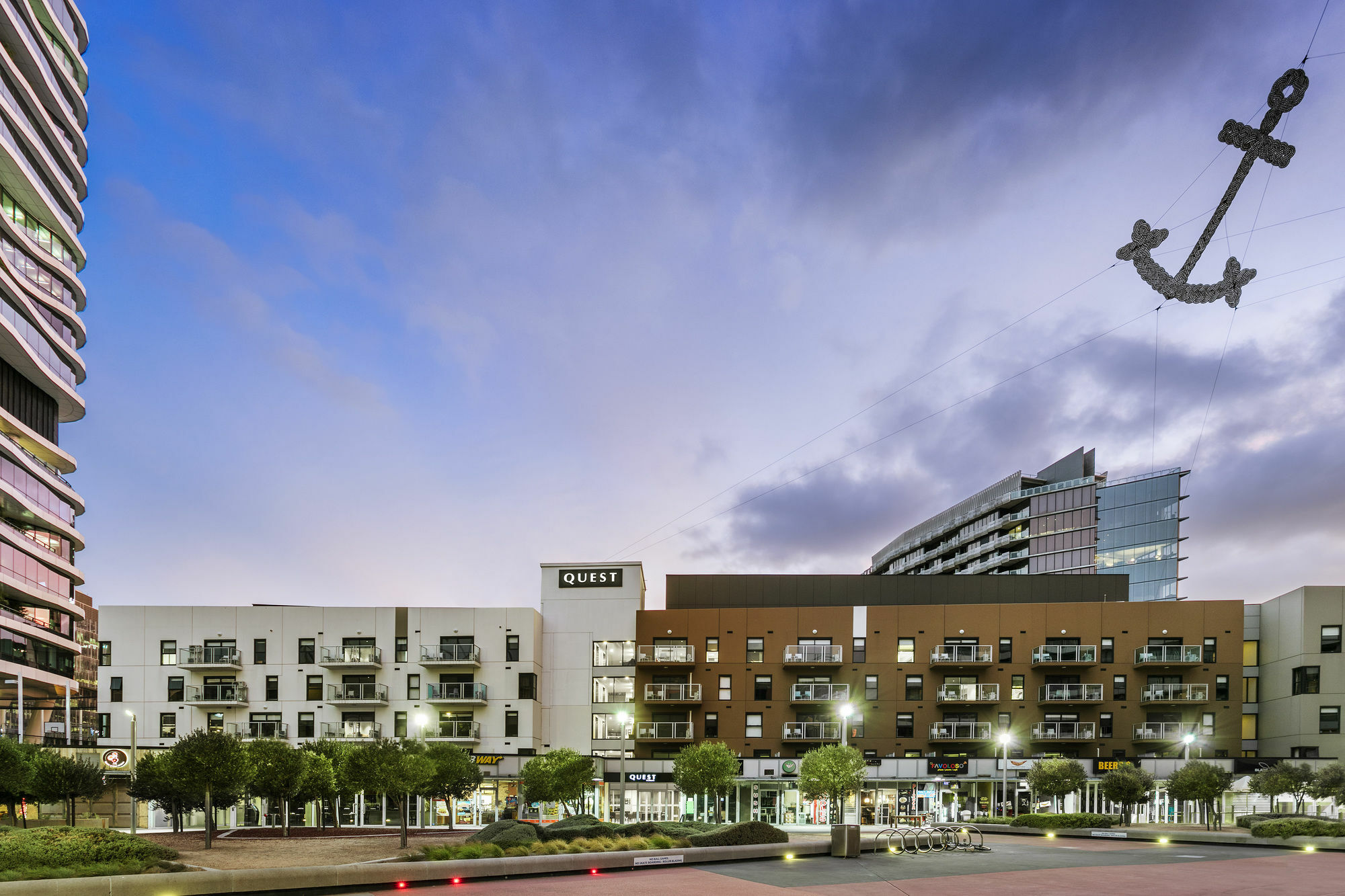 Quest Docklands Apart otel Melbourne Dış mekan fotoğraf