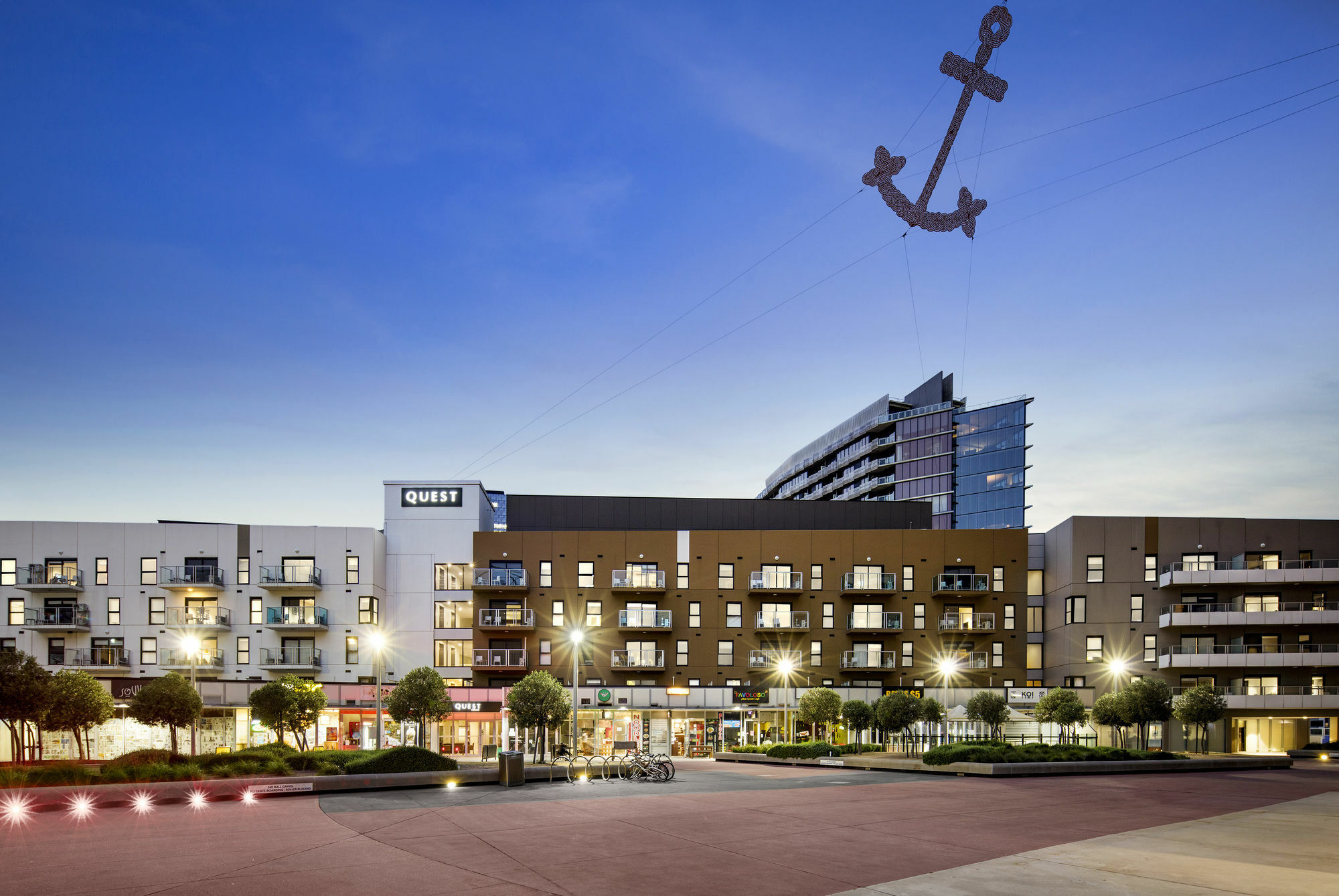 Quest Docklands Apart otel Melbourne Dış mekan fotoğraf